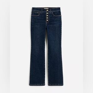 PHOTOS ADDED Madewell Dark Blue Flare Jeans